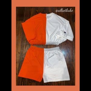 Vintage Re-worked Two Piece Champ Set